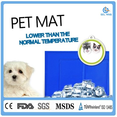 Reusable self-cooling dog cooling mat dog pet chilly mat